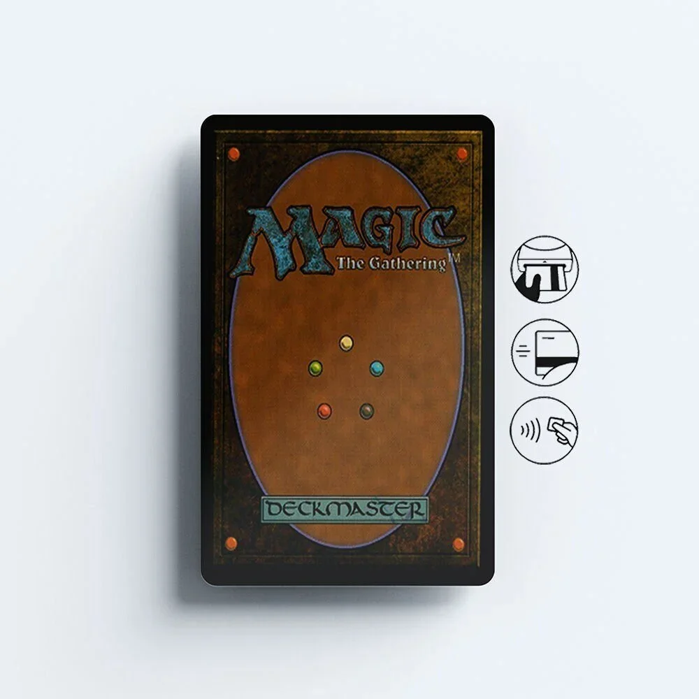 Wall Decor | Card Skin Magic The Gathering Card Back Credit Card Sticker  Decal Skin Glossy O | Poshmark